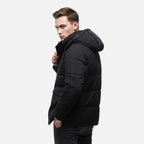 Artvalley Mode | Men’s Quilted Padded Overcoat Lightweight Warm Winter Layer