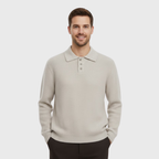 Artvalley Mode | Men’s Knitted Polo Shirt Cotton Comfort Classic Style