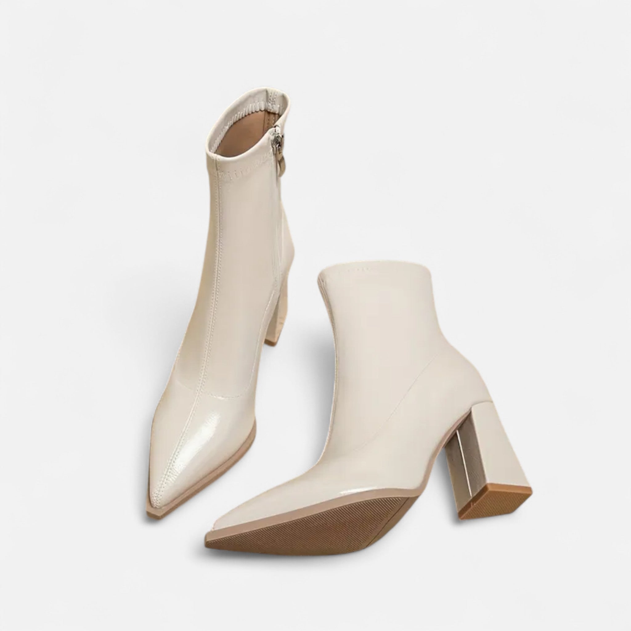 Artvalley Mode | Women’s Ankle Boots Pointed Toe Block Heel for Work & Daily Wear