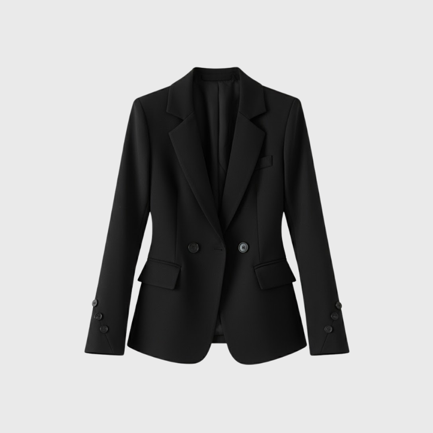Artvalley Mode | Women’s Single Breasted Blazer Woven Stretch Structured Fit