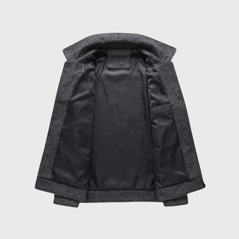 Artvalley Mode | Men’s Wool-Blend Overcoat Tailored Insulated Classic Winter Coat