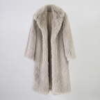Artvalley Mode |Women’s Faux Fur Long Overcoat Luxury Winter Coat Classic Warmth