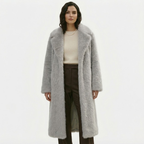 Artvalley Mode |Women’s Faux Fur Long Overcoat Luxury Winter Coat Classic Warmth