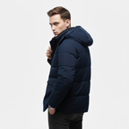 Artvalley Mode | Men’s Quilted Padded Overcoat Lightweight Warm Winter Layer