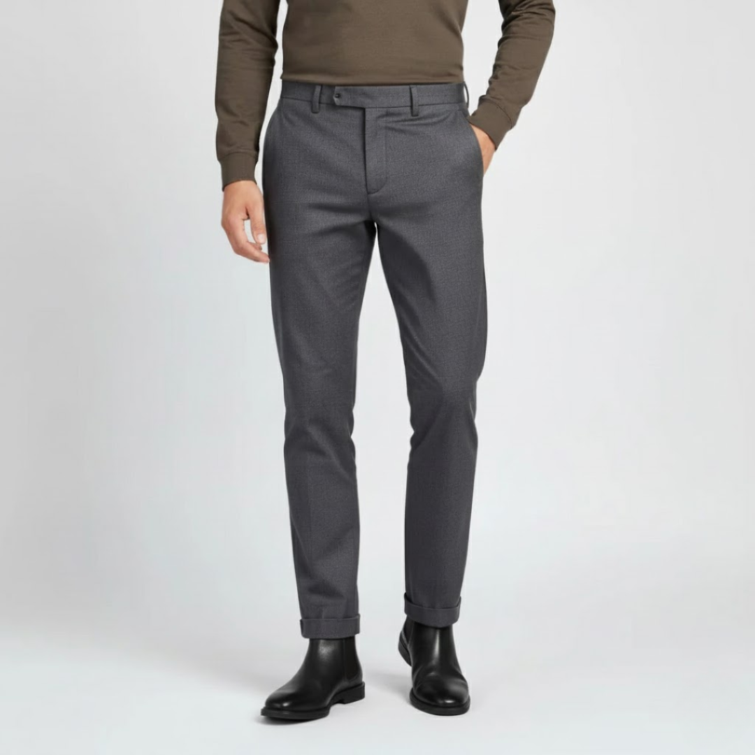 Artvalley Mode | Men’s Chelsea Boots Light Brown Elastic Panel Casual