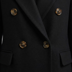 Artvalley Mode | Women’s Long Wool-Blend Overcoat Double-Breasted Warm