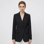 Artvalley Mode | Women’s Single Breasted Blazer Woven Stretch Structured Fit