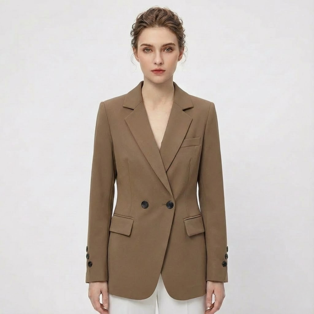 Artvalley Mode | Women’s Single Breasted Blazer Woven Stretch Structured Fit