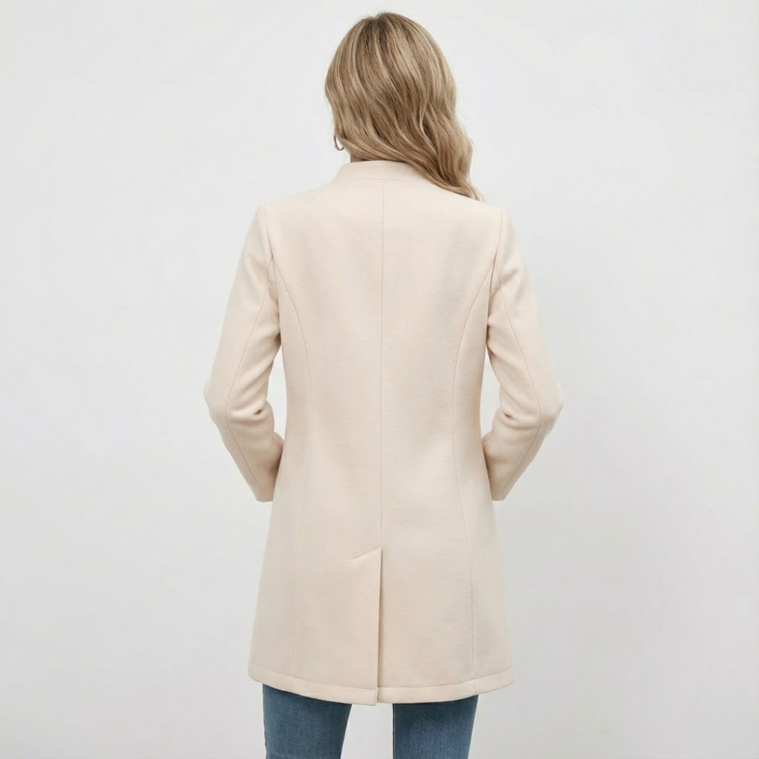 Artvalley Mode | Women’s Structured Tailored Blazer Polyester Business Jacket