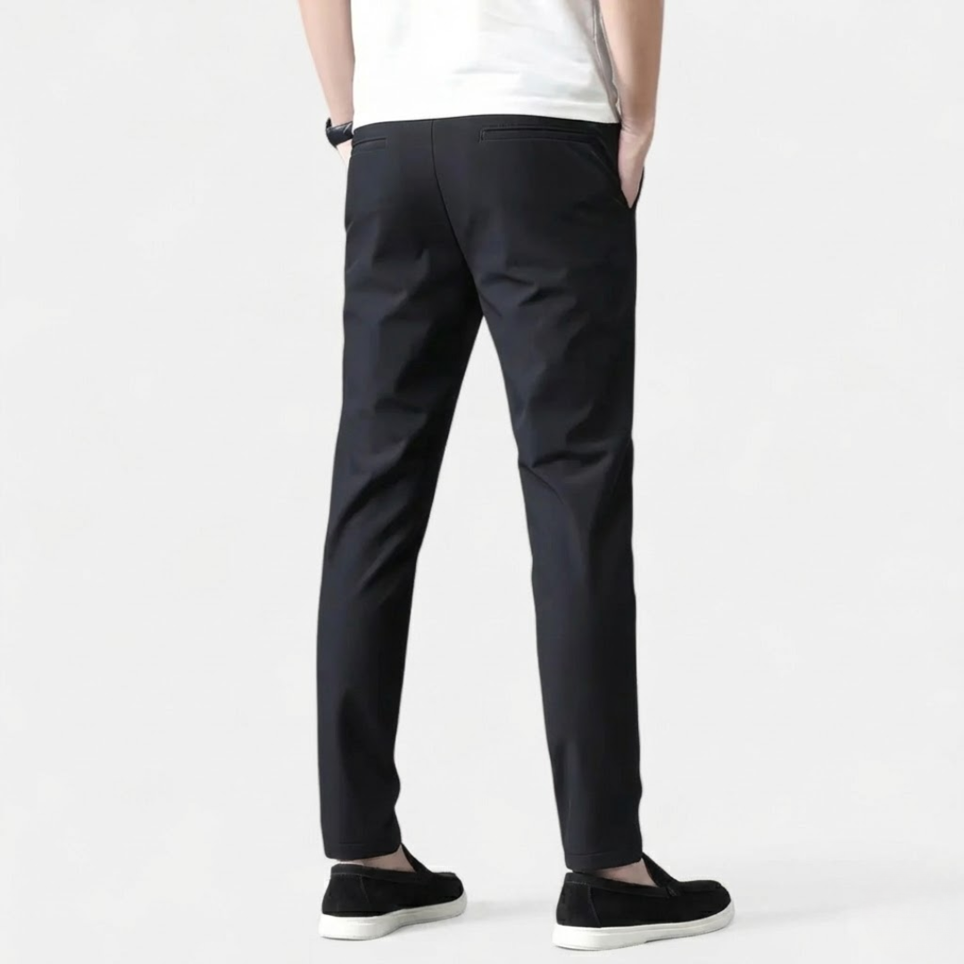 Artvalley Mode | Men’s Tailored Dress Pants Slim Fit Classic Formal Trousers