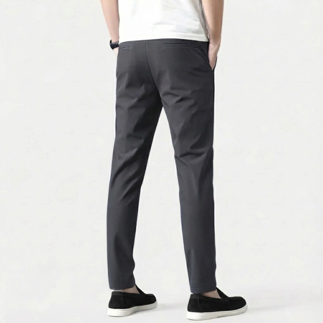 Artvalley Mode | Men’s Tailored Dress Pants Slim Fit Classic Formal Trousers