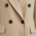 Artvalley Mode | Women’s Long Wool-Blend Overcoat Double-Breasted Warm