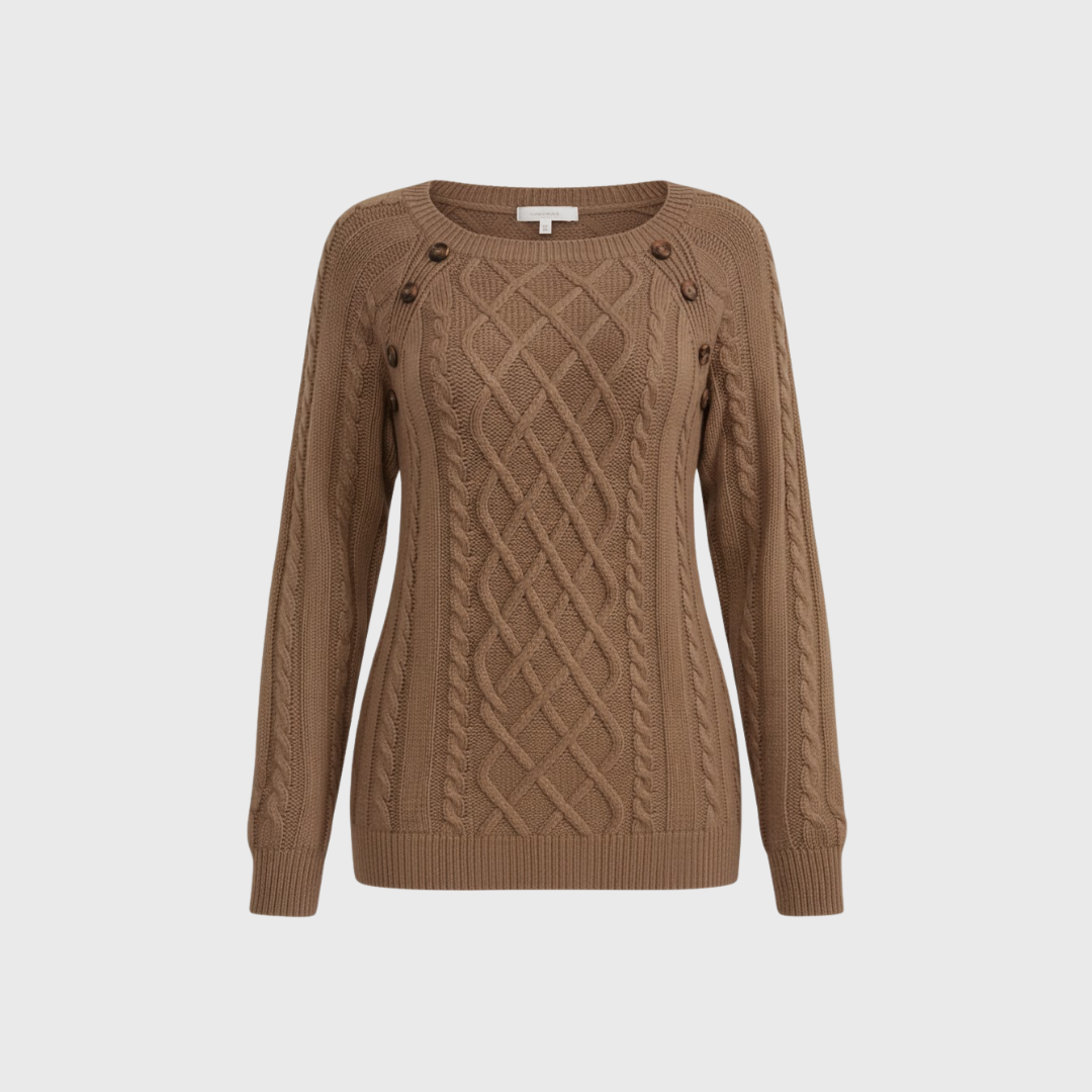 Artvalley Mode | Women’s Wool Knit Sweater Square Neck Classic Elegant Fit