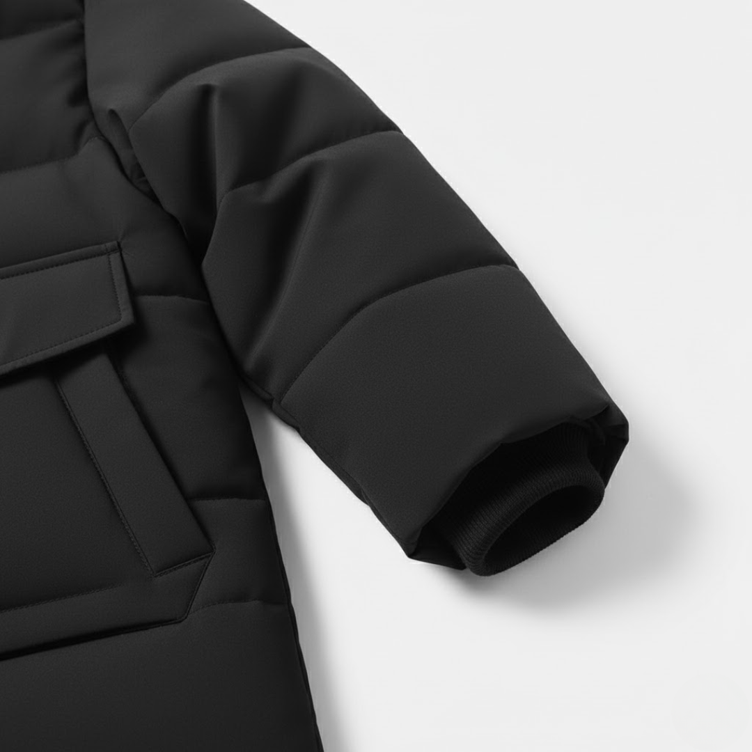 Artvalley Mode | Men’s Quilted Padded Overcoat Lightweight Warm Winter Layer